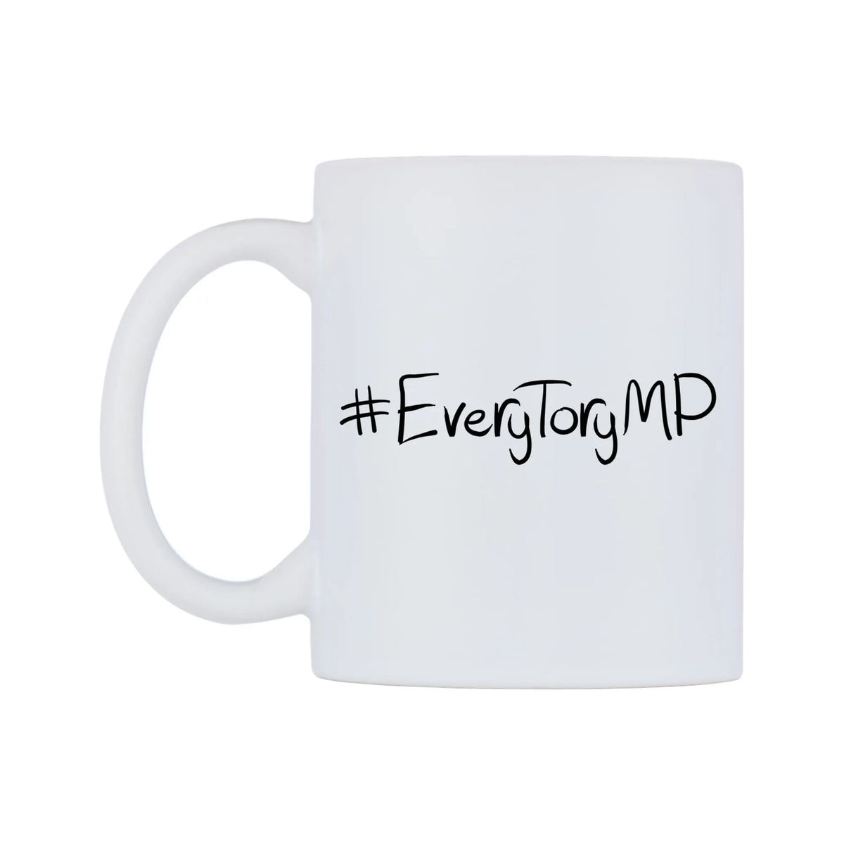 EveryToryMP Mug — mug, right side, on a white background