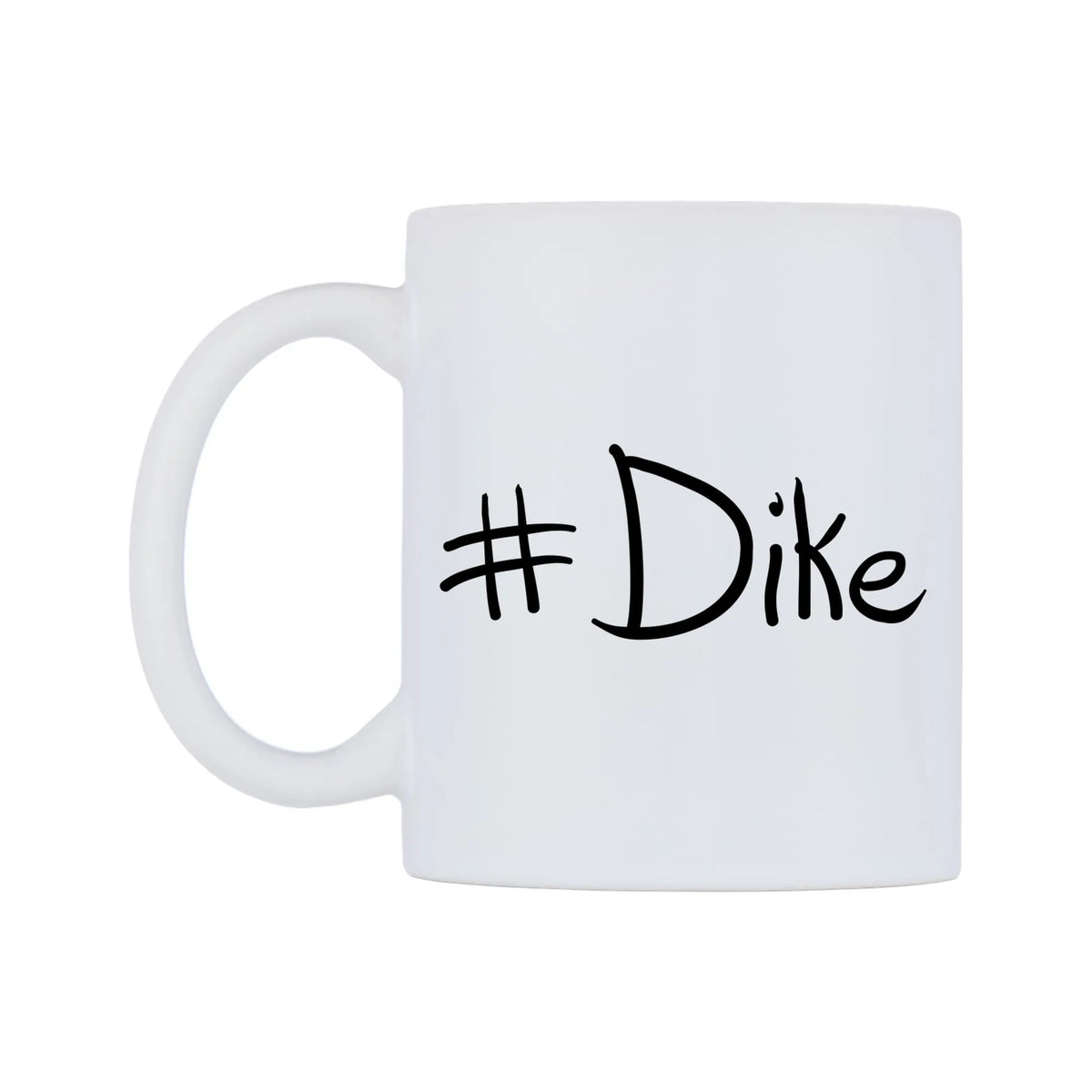 Dike Mug — mug, right side, on a white background