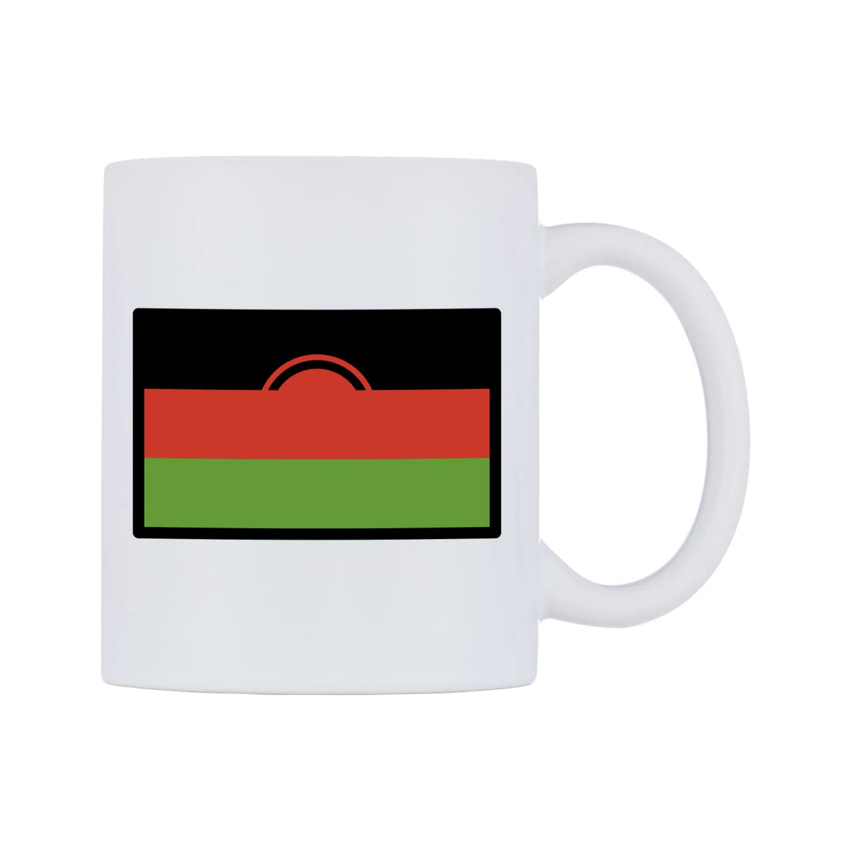 Malawi Flag Emoji Mug — mug, left side, on a white background