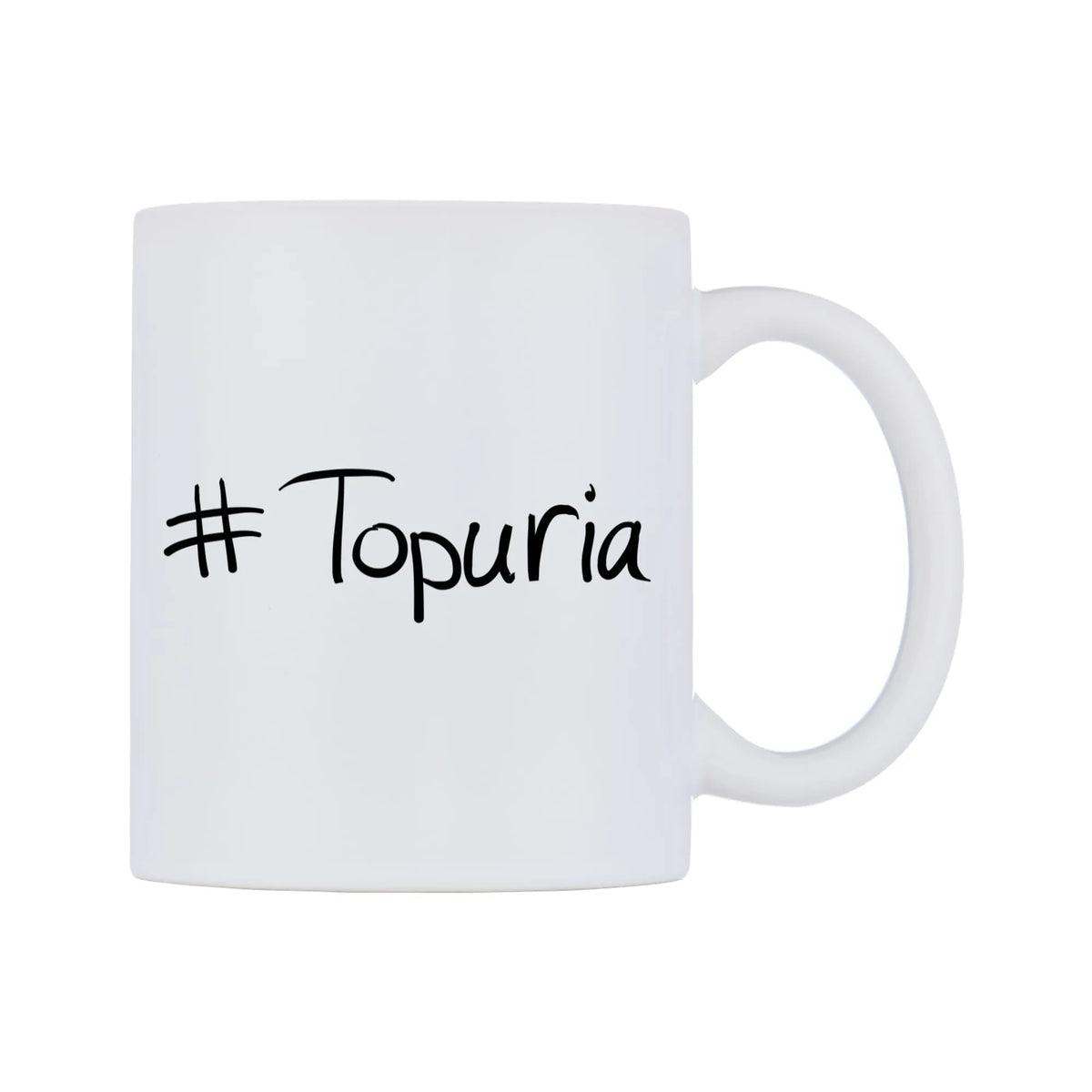 Topuria Mug — mug, left side, on a white background