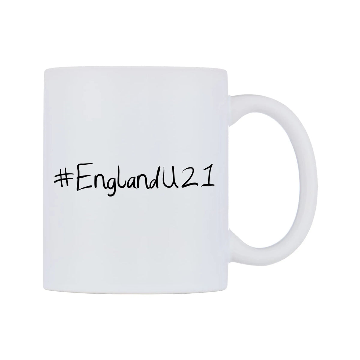 EnglandU21 Mug — mug, left side, on a white background