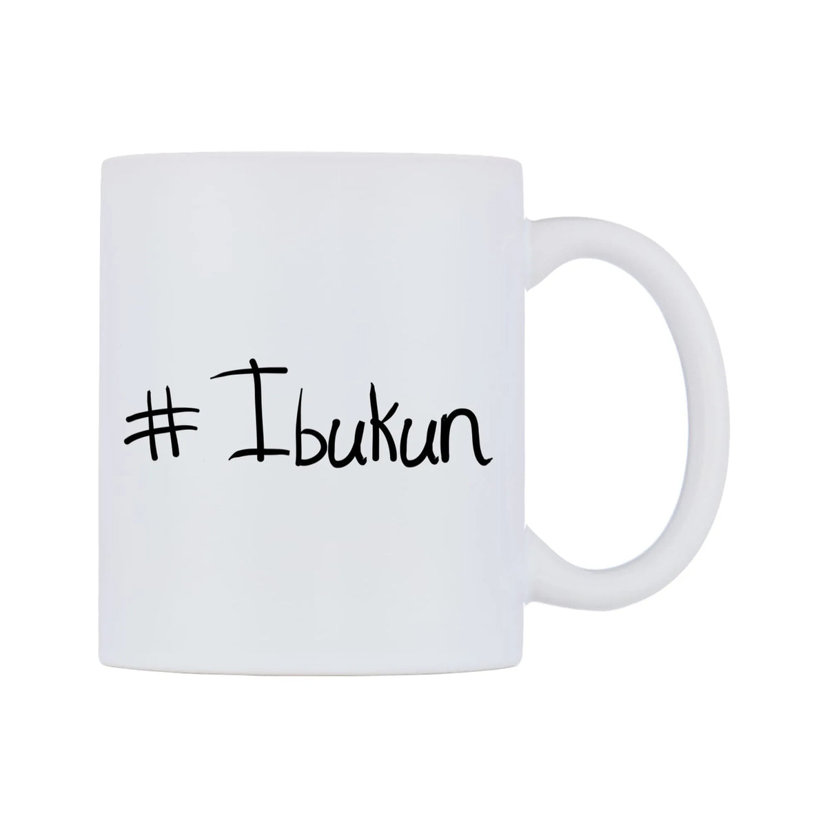Ibukun Mug — mug, left side, on a white background