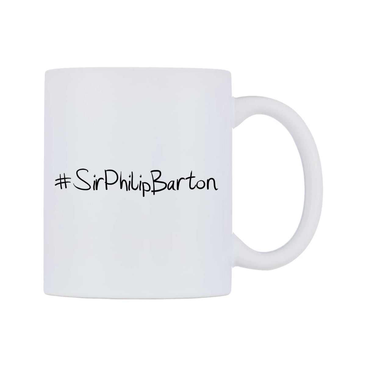 SirPhilipBarton Mug — mug, left side, on a white background