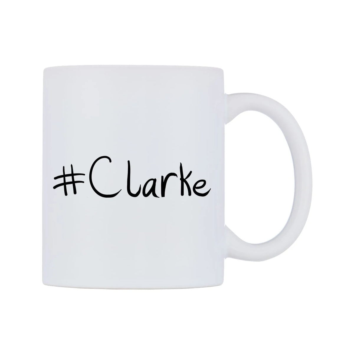 Clarke Mug — mug, left side, on a white background