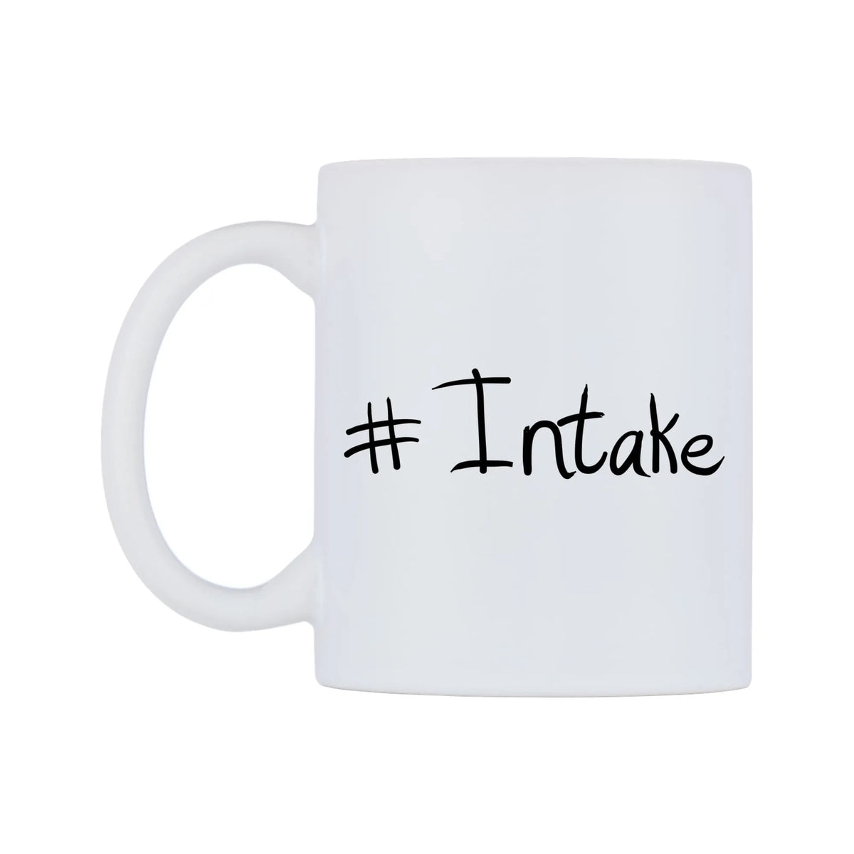Intake Mug — mug, right side, on a white background