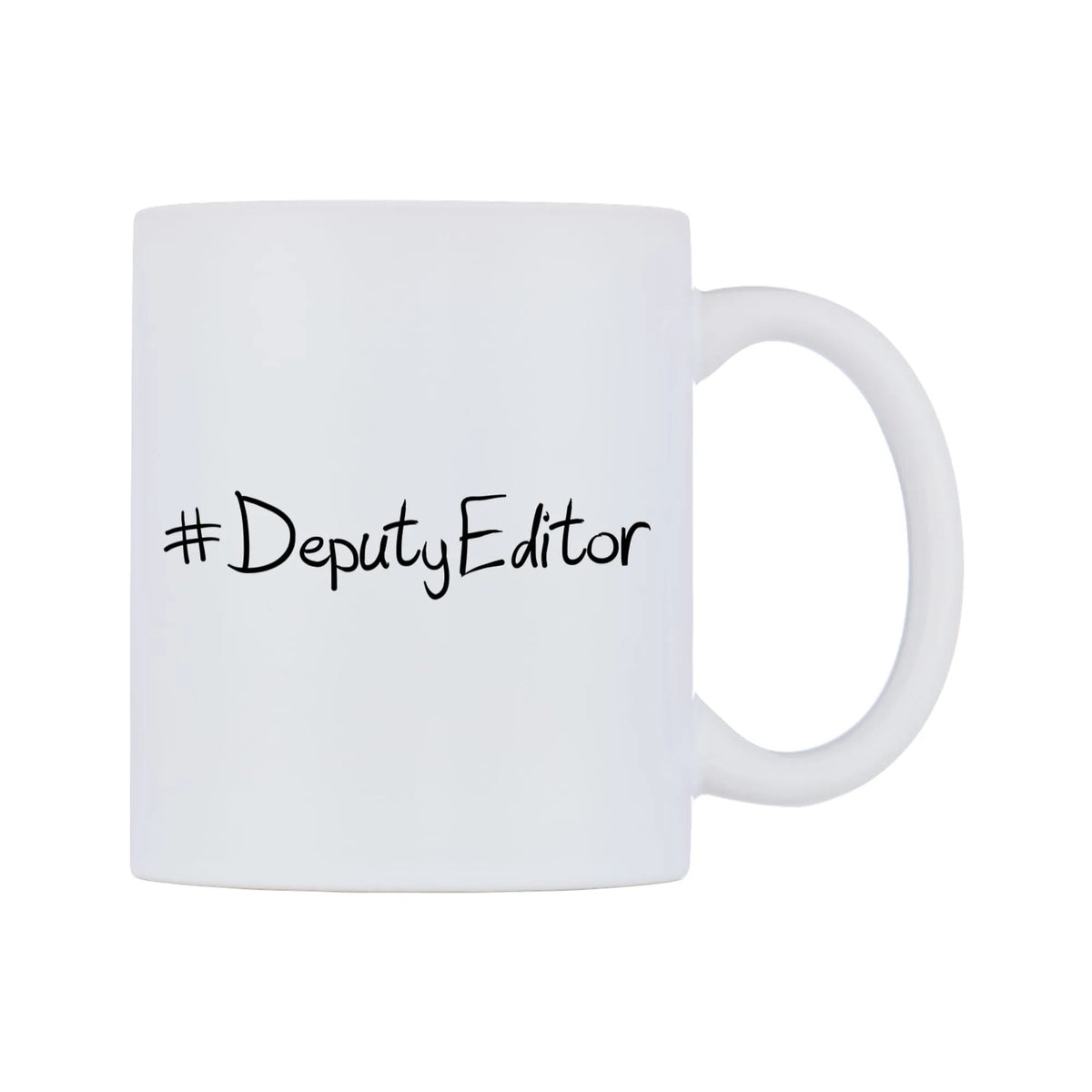 DeputyEditor Mug — mug, left side, on a white background