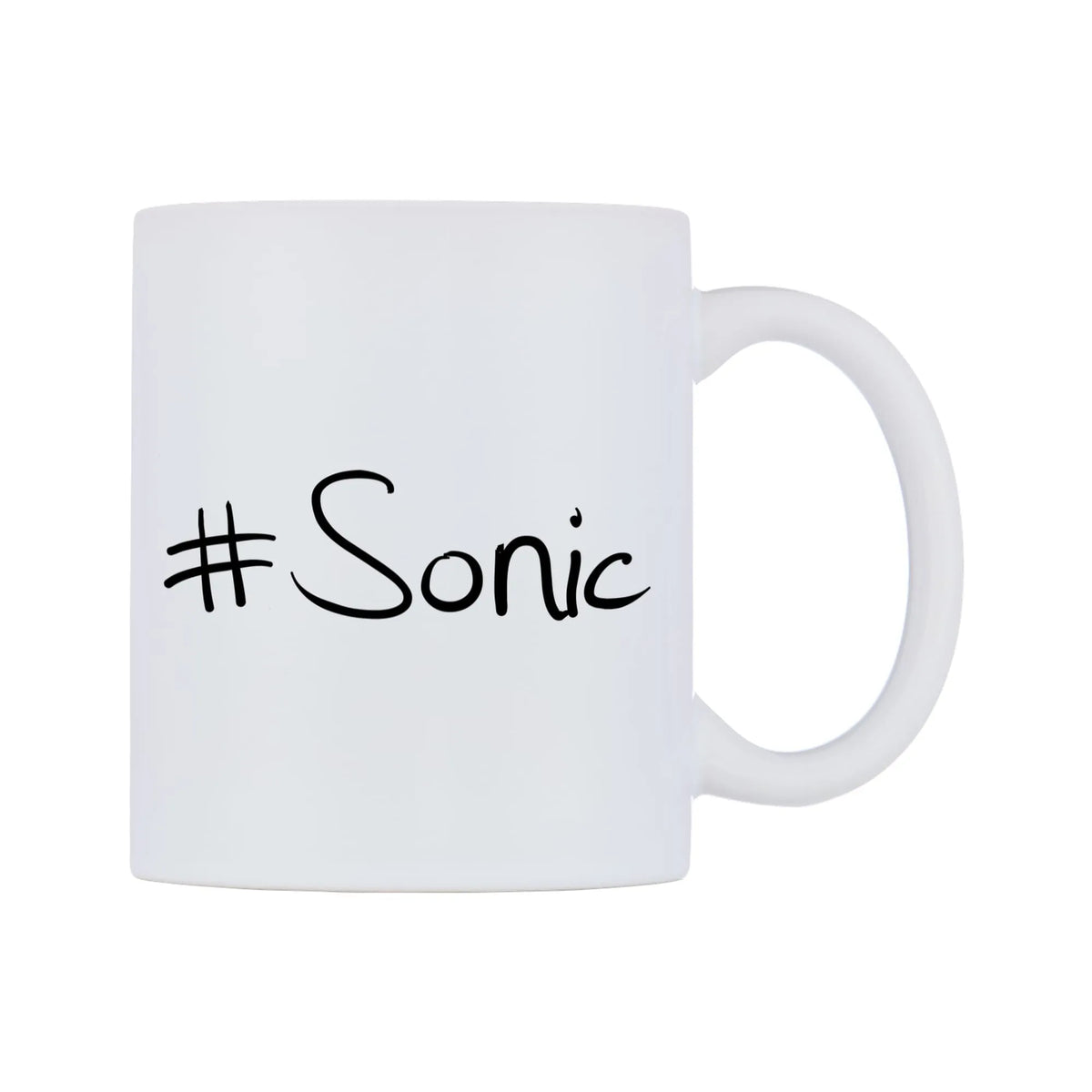 Sonic Mug — mug, left side, on a white background