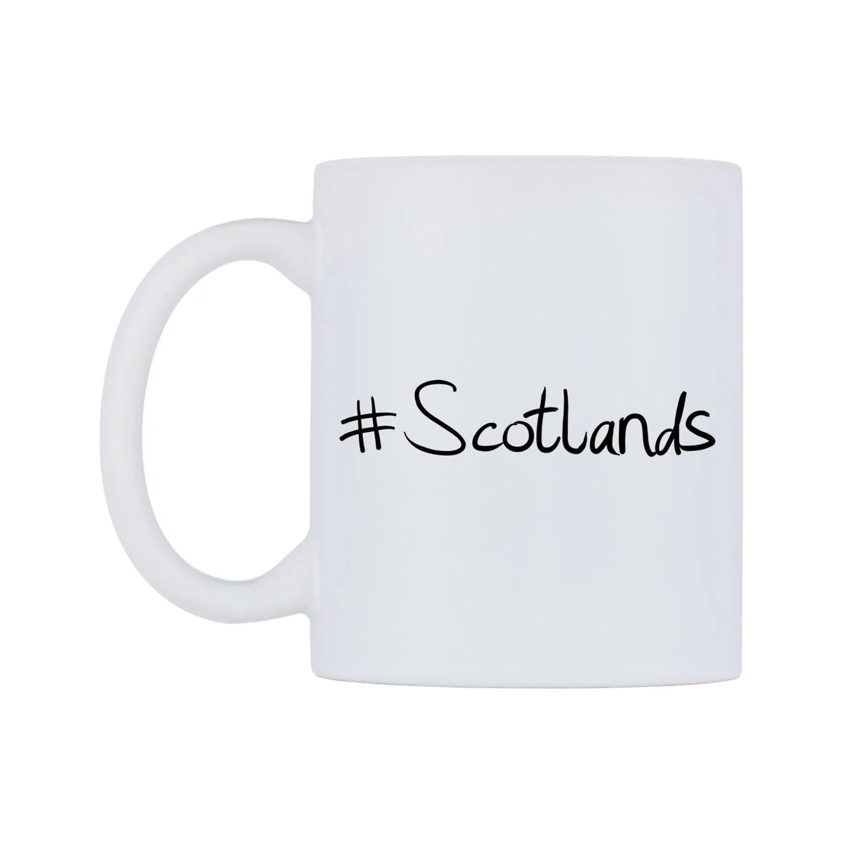 Scotlands Mug — mug, right side, on a white background