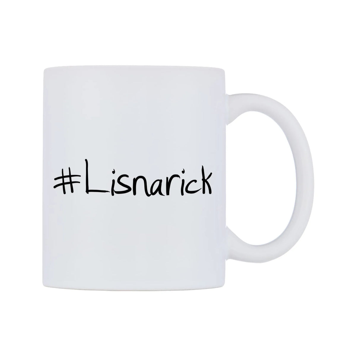 Lisnarick Mug — mug, left side, on a white background