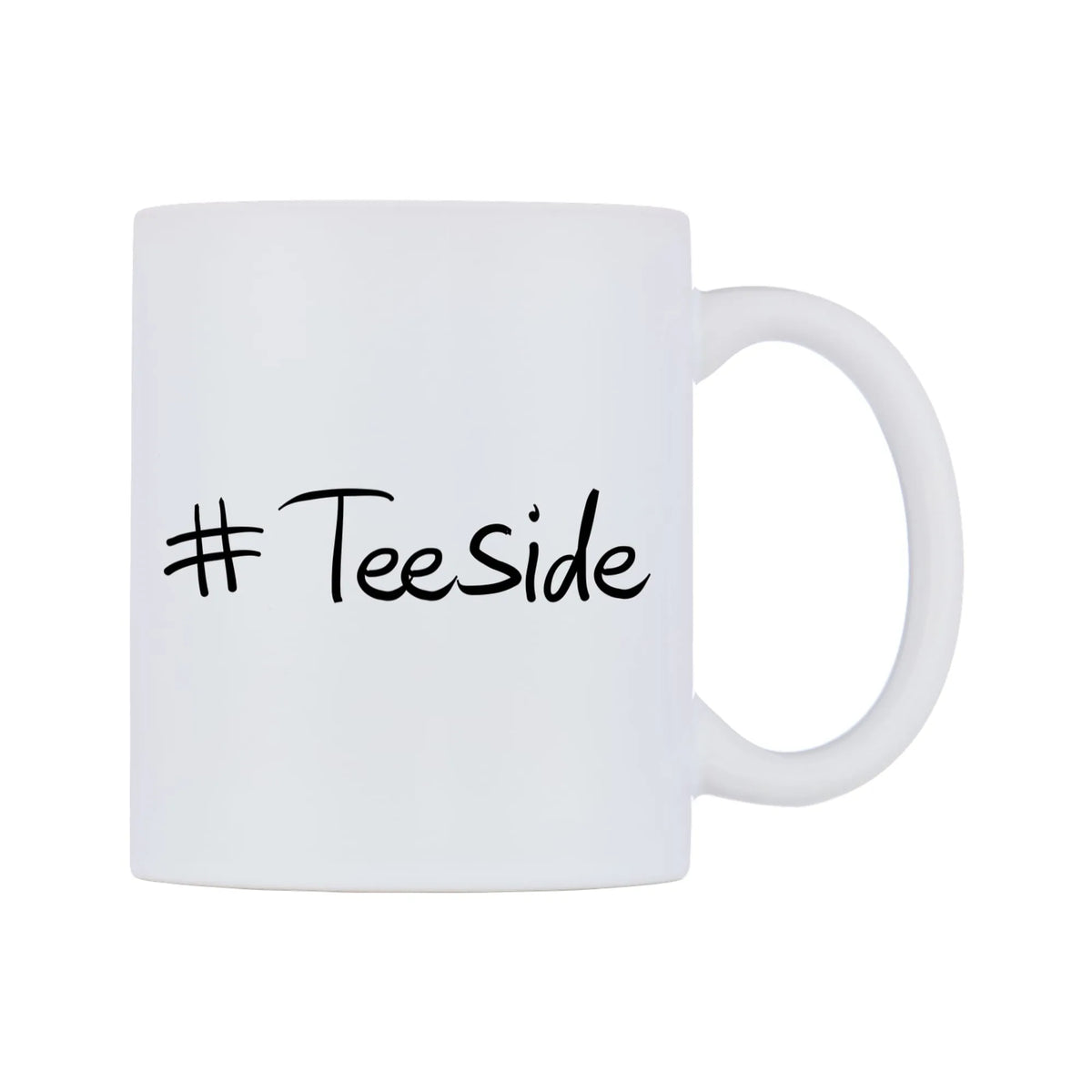 Teeside Mug — mug, left side, on a white background