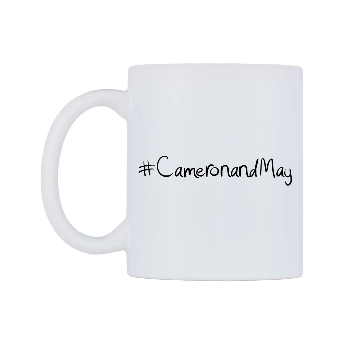 CameronandMay Mug — mug, right side, on a white background