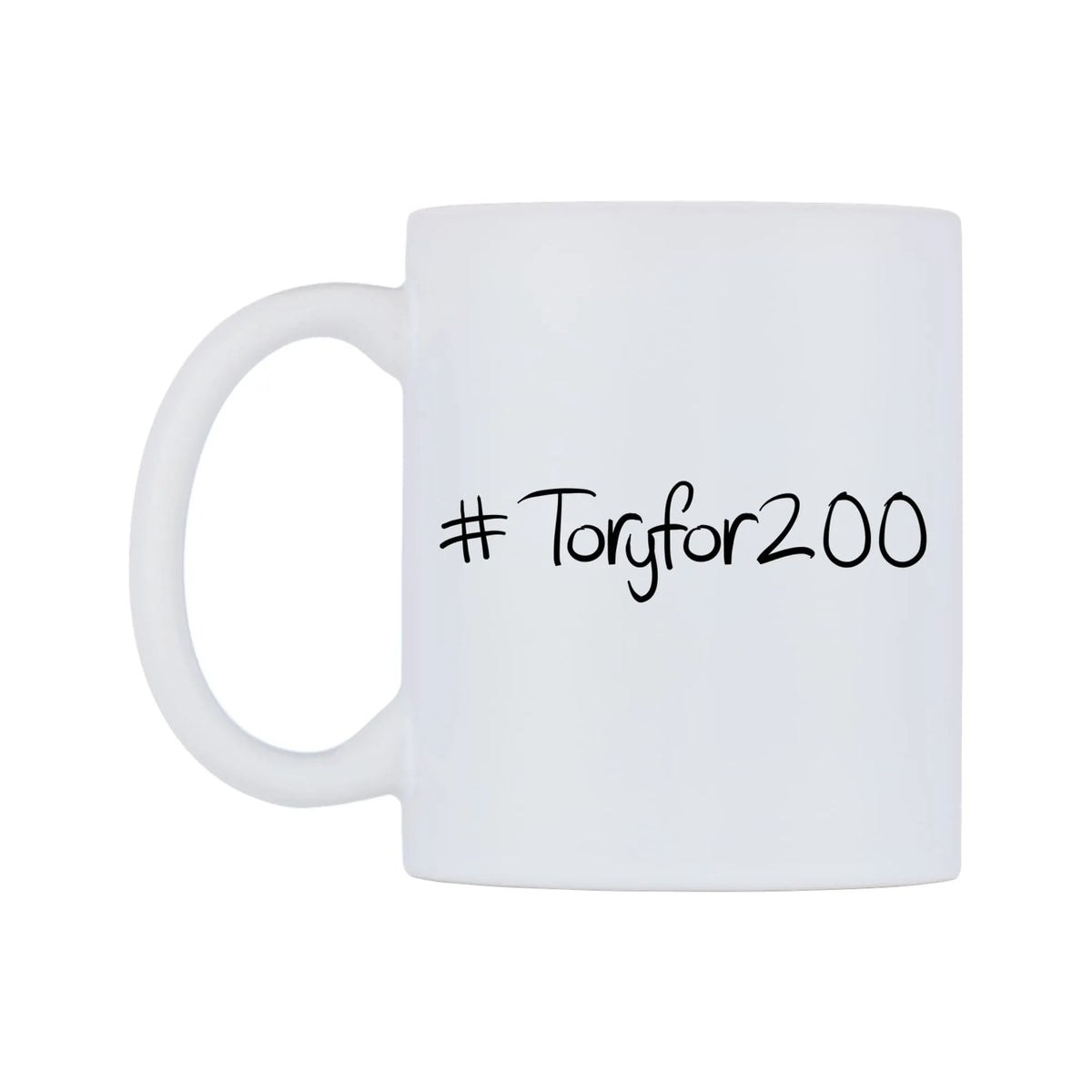 Toryfor200 Mug — mug, right side, on a white background