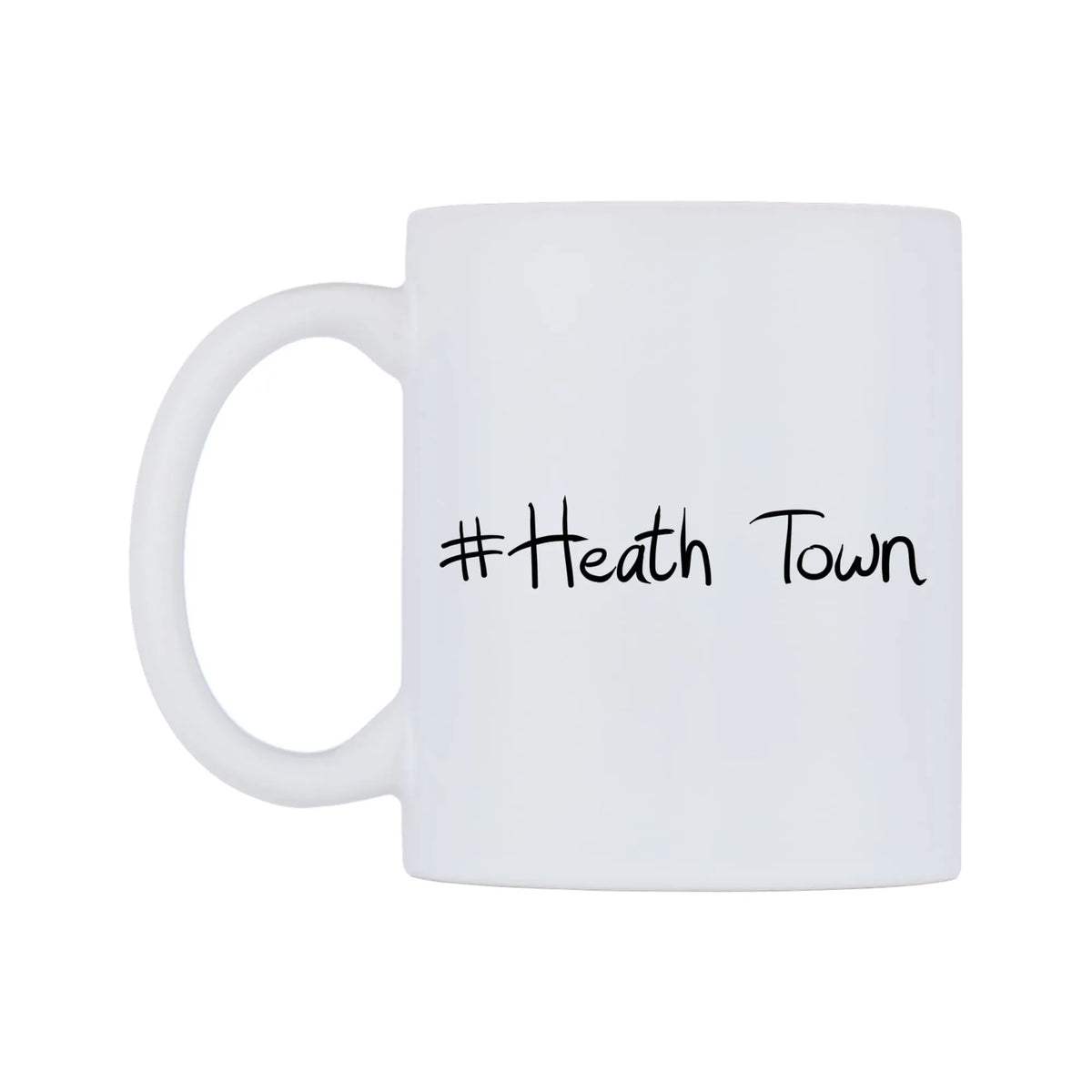 Heath Town Mug — mug, right side, on a white background