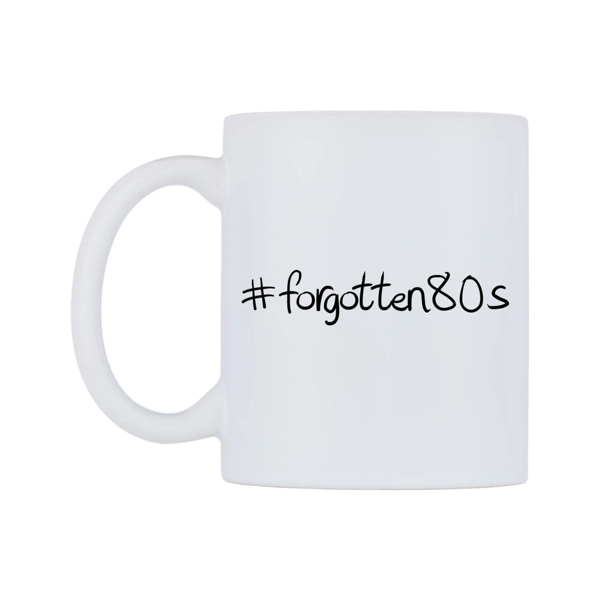 forgotten80s Mug — mug, right side, on a white background