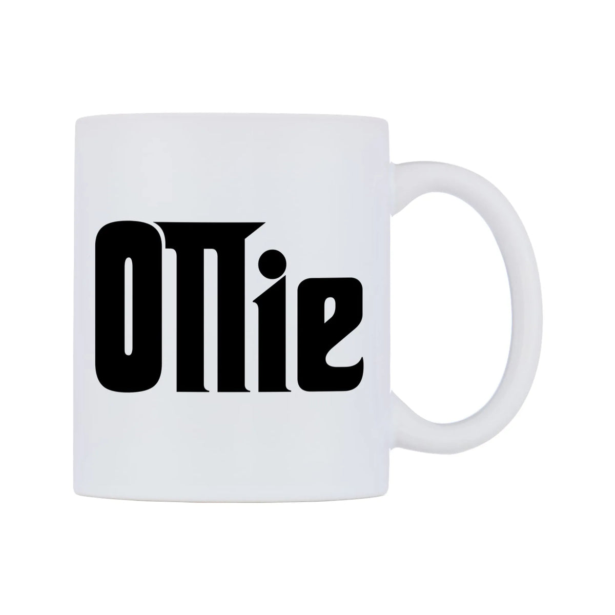Ollie - Godfather Themed Mug — white 11oz gloss mug, left side, on a white background