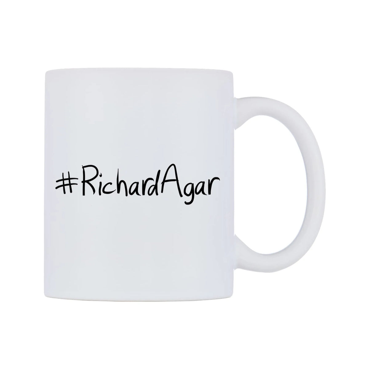 RichardAgar Mug — mug, left side, on a white background