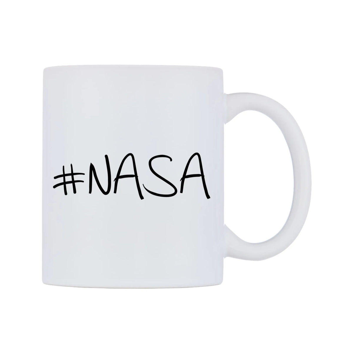 NASA Mug — mug, left side, on a white background