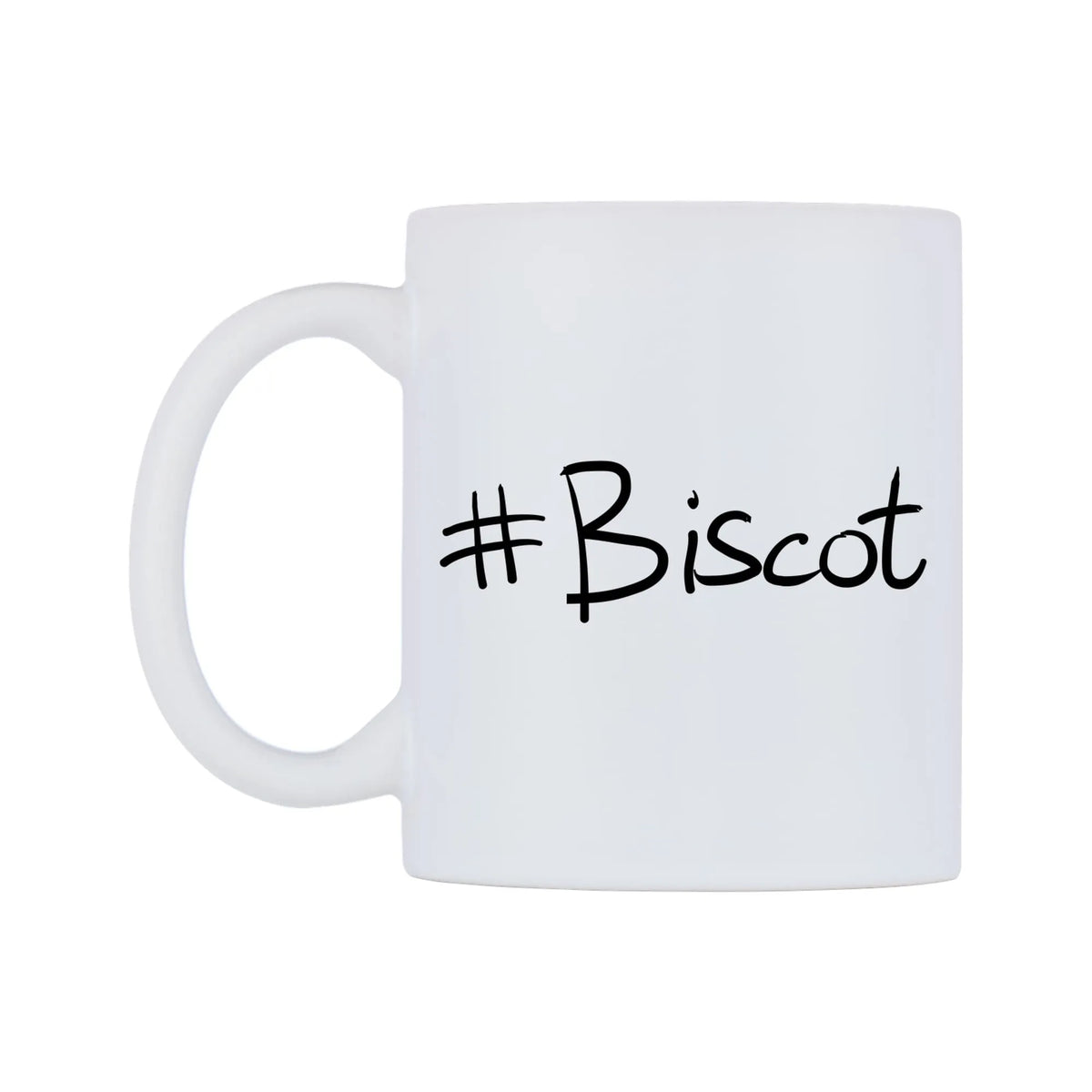 Biscot Mug — mug, right side, on a white background