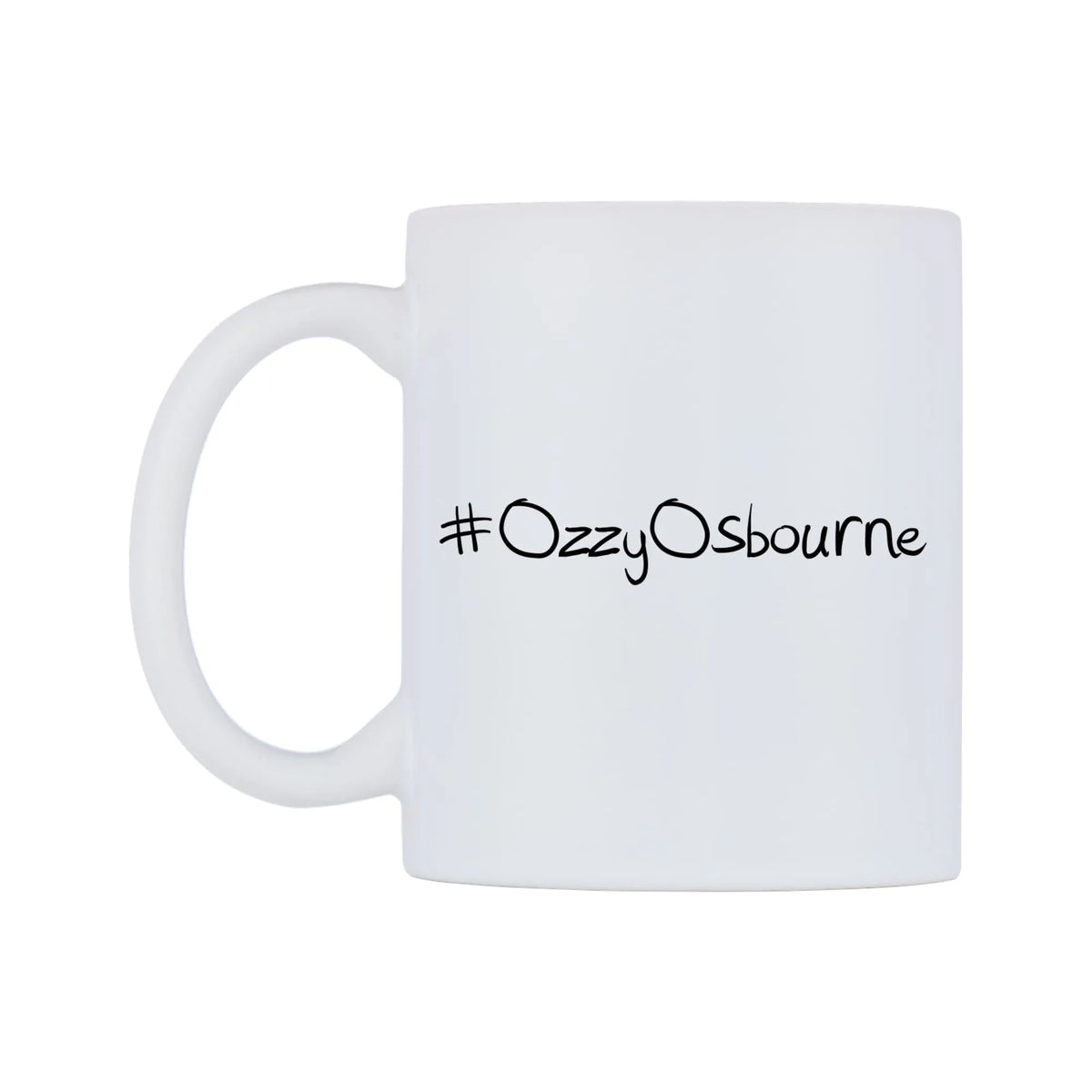 OzzyOsbourne Mug — mug, right side, on a white background