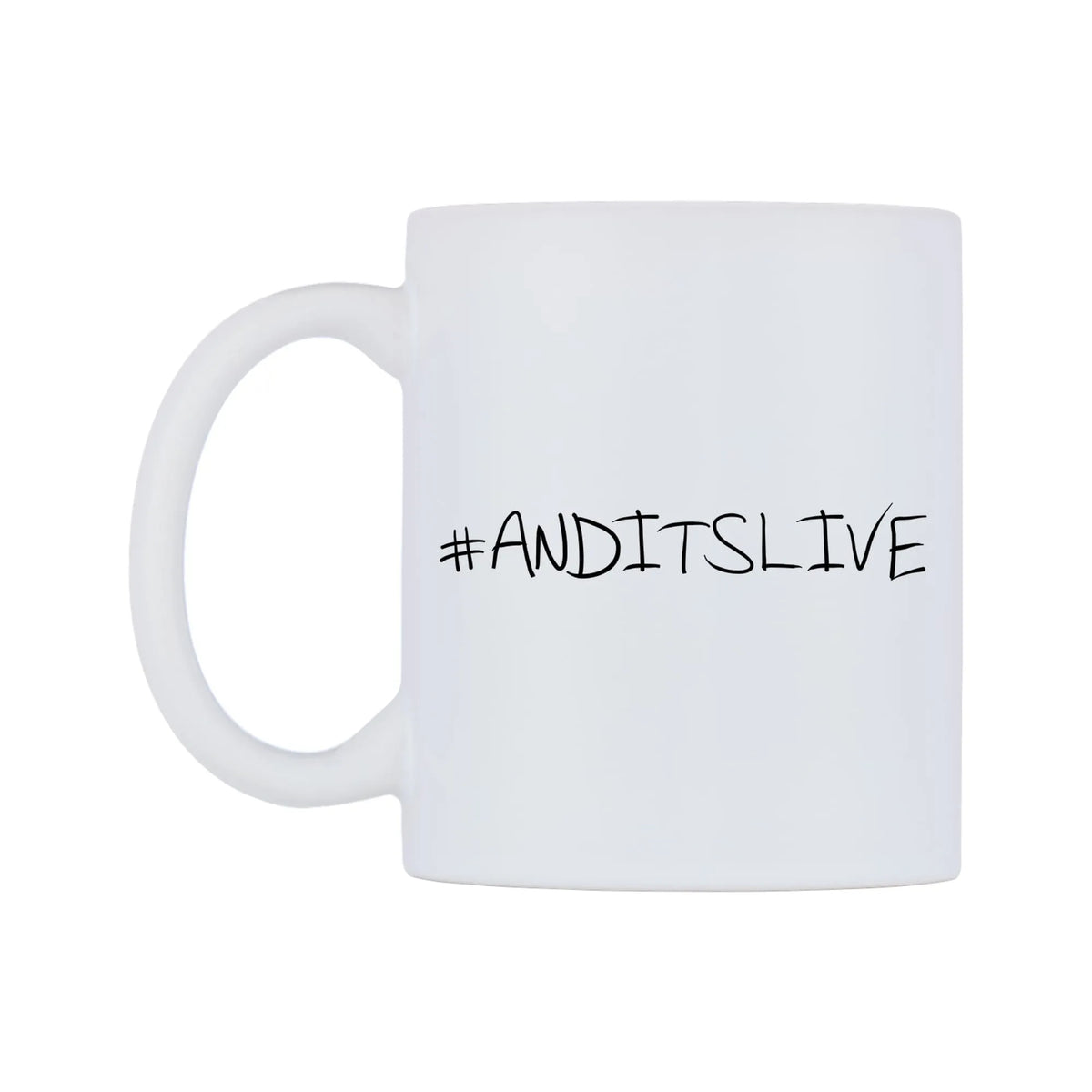 ANDITSLIVE Mug — mug, right side, on a white background
