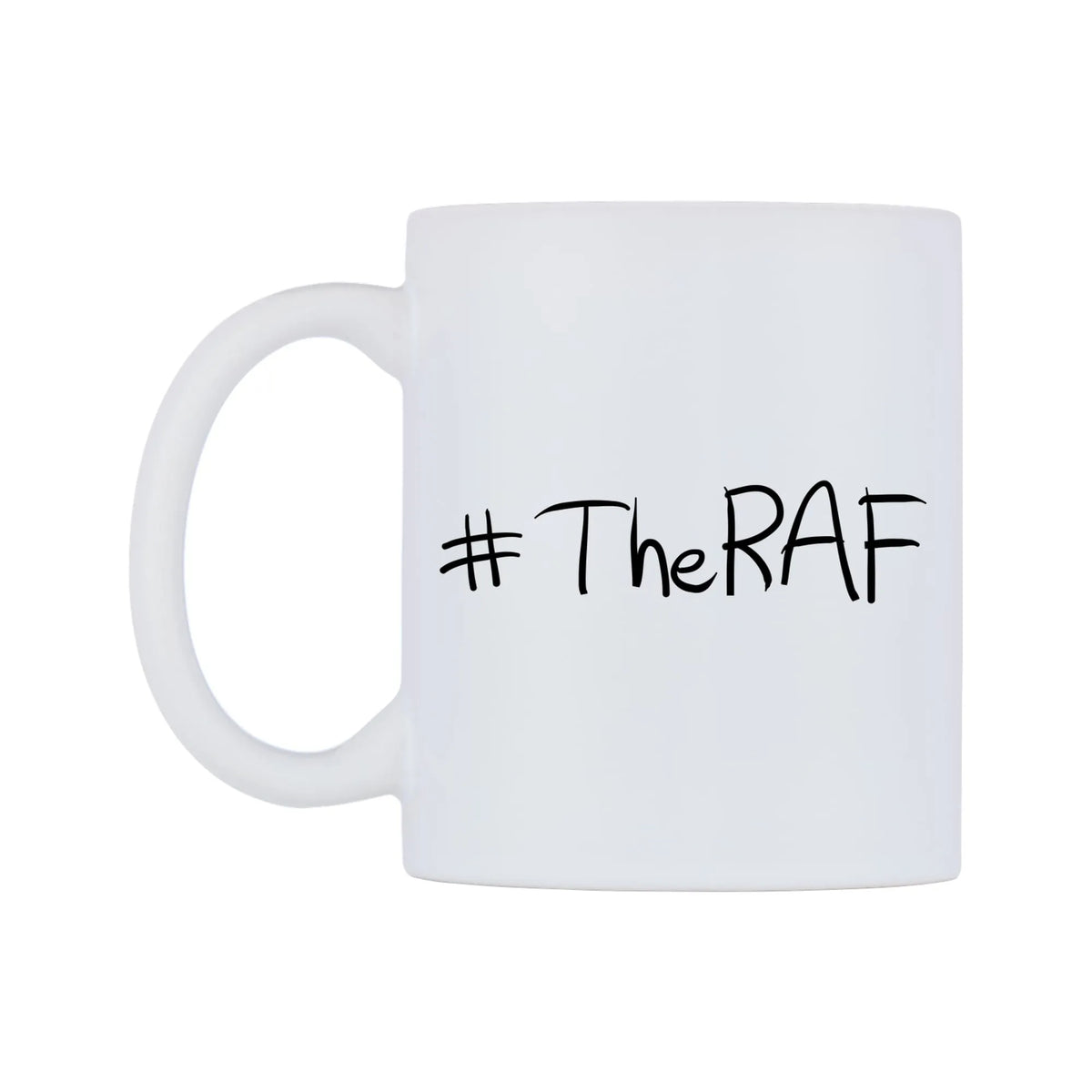 TheRAF Mug — mug, right side, on a white background