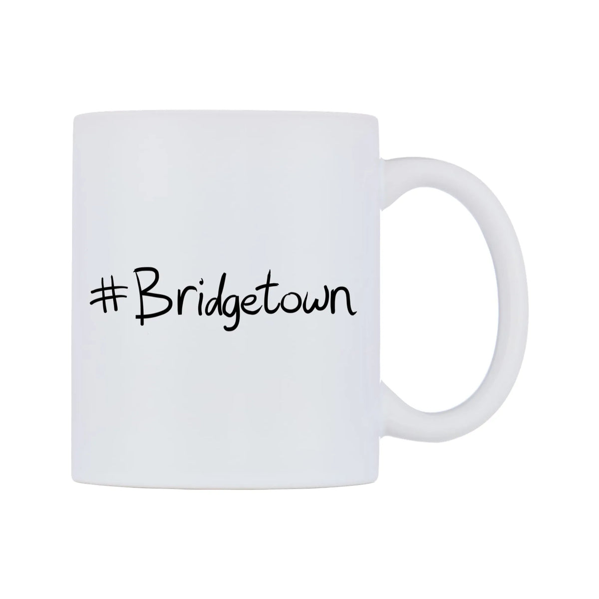 Bridgetown Mug — mug, left side, on a white background