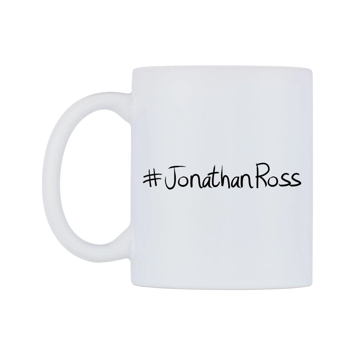 JonathanRoss Mug — mug, right side, on a white background