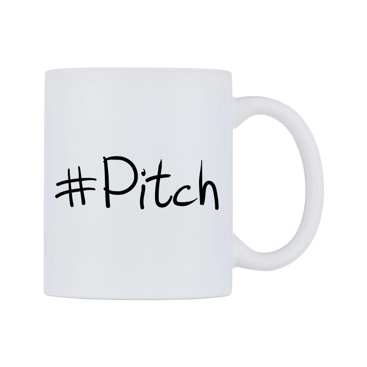 Pitch Mug — mug, left side, on a white background