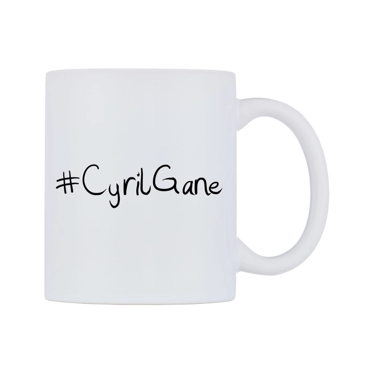 CyrilGane Mug — mug, left side, on a white background