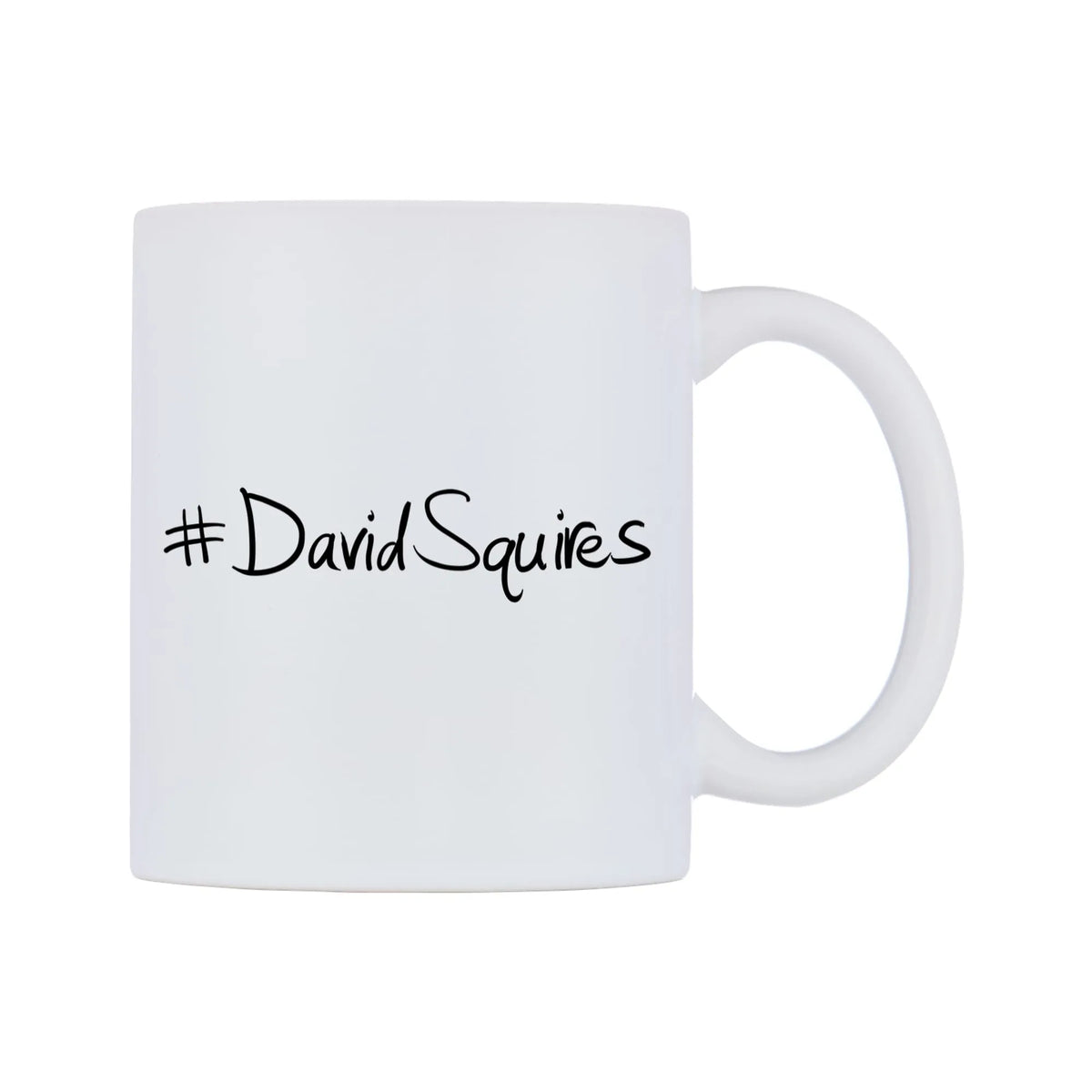 DavidSquires Mug — mug, left side, on a white background