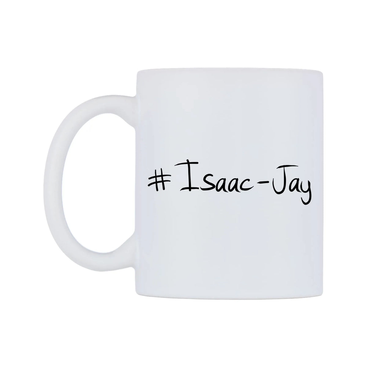 Isaac-Jay Mug — mug, right side, on a white background
