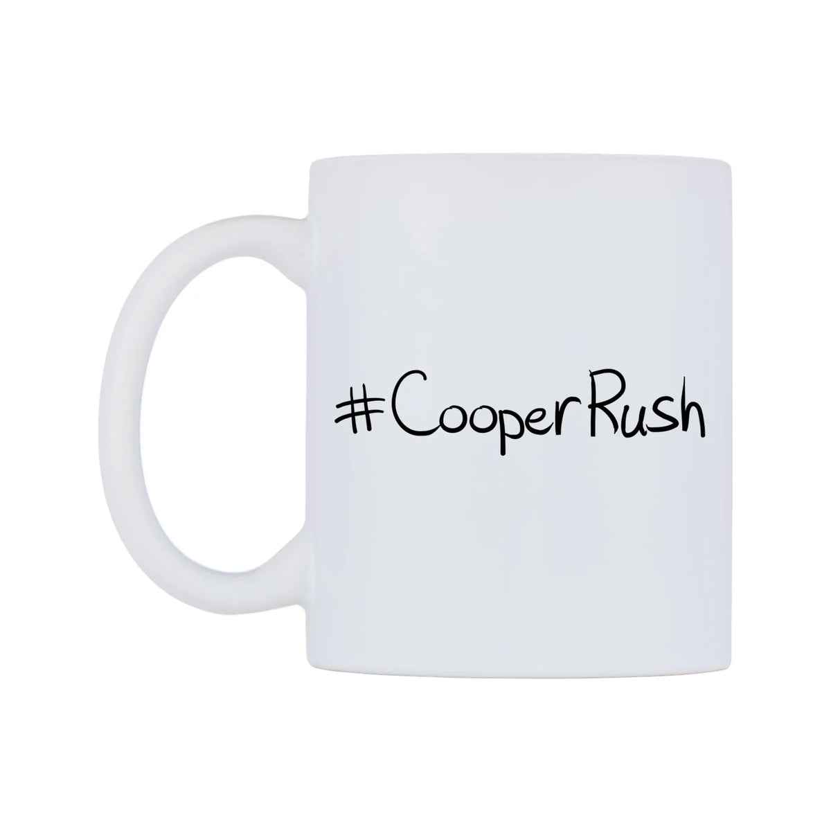 CooperRush Mug — mug, right side, on a white background