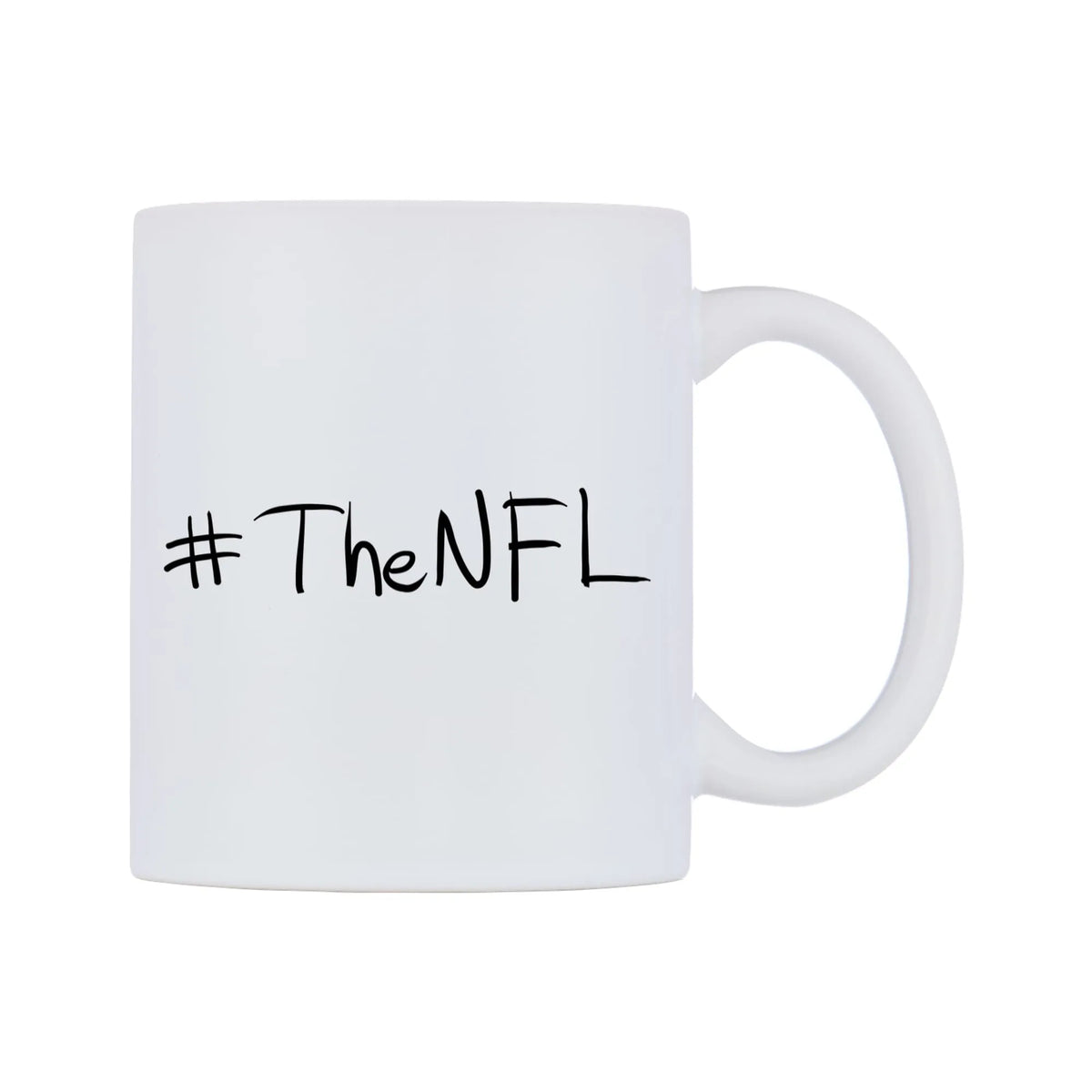 TheNFL Mug — mug, left side, on a white background