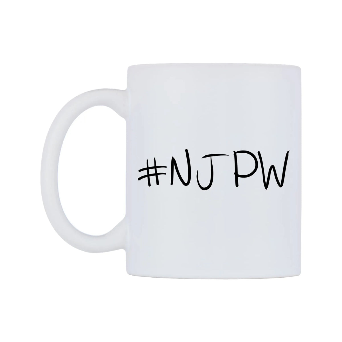 NJPW Mug — mug, right side, on a white background