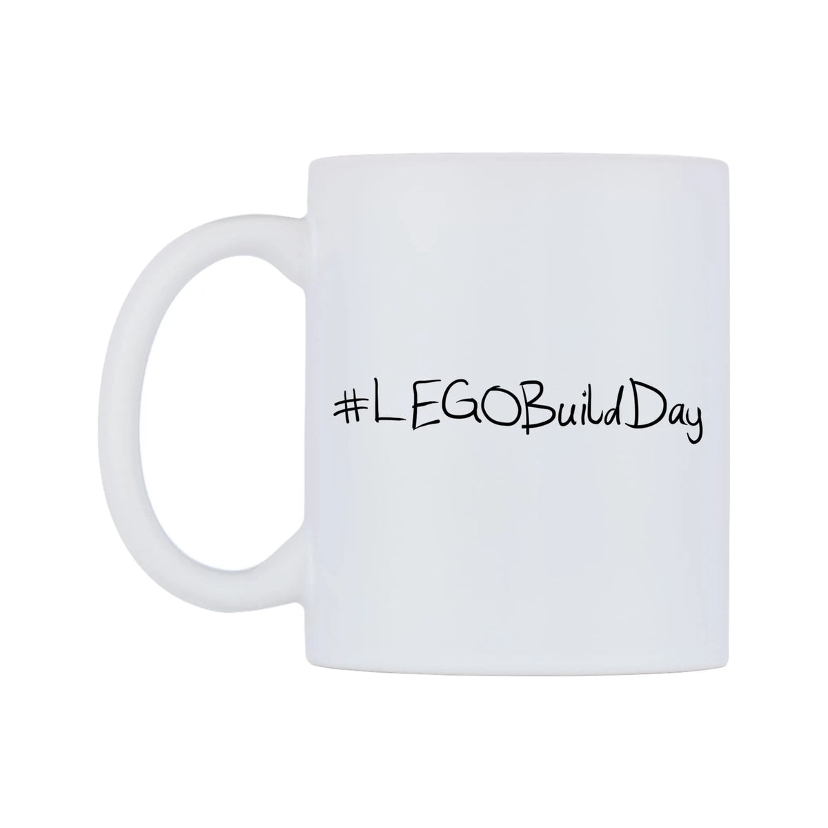 LEGOBuildDay Mug — mug, right side, on a white background