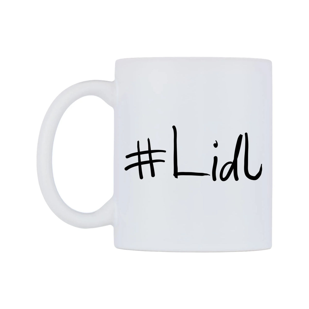 Lidl Mug — mug, right side, on a white background