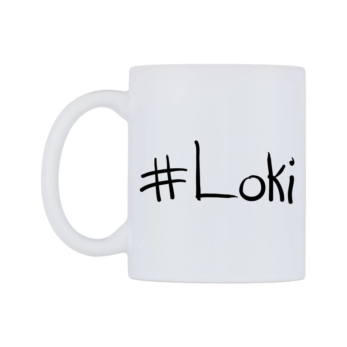 Loki Mug — mug, right side, on a white background
