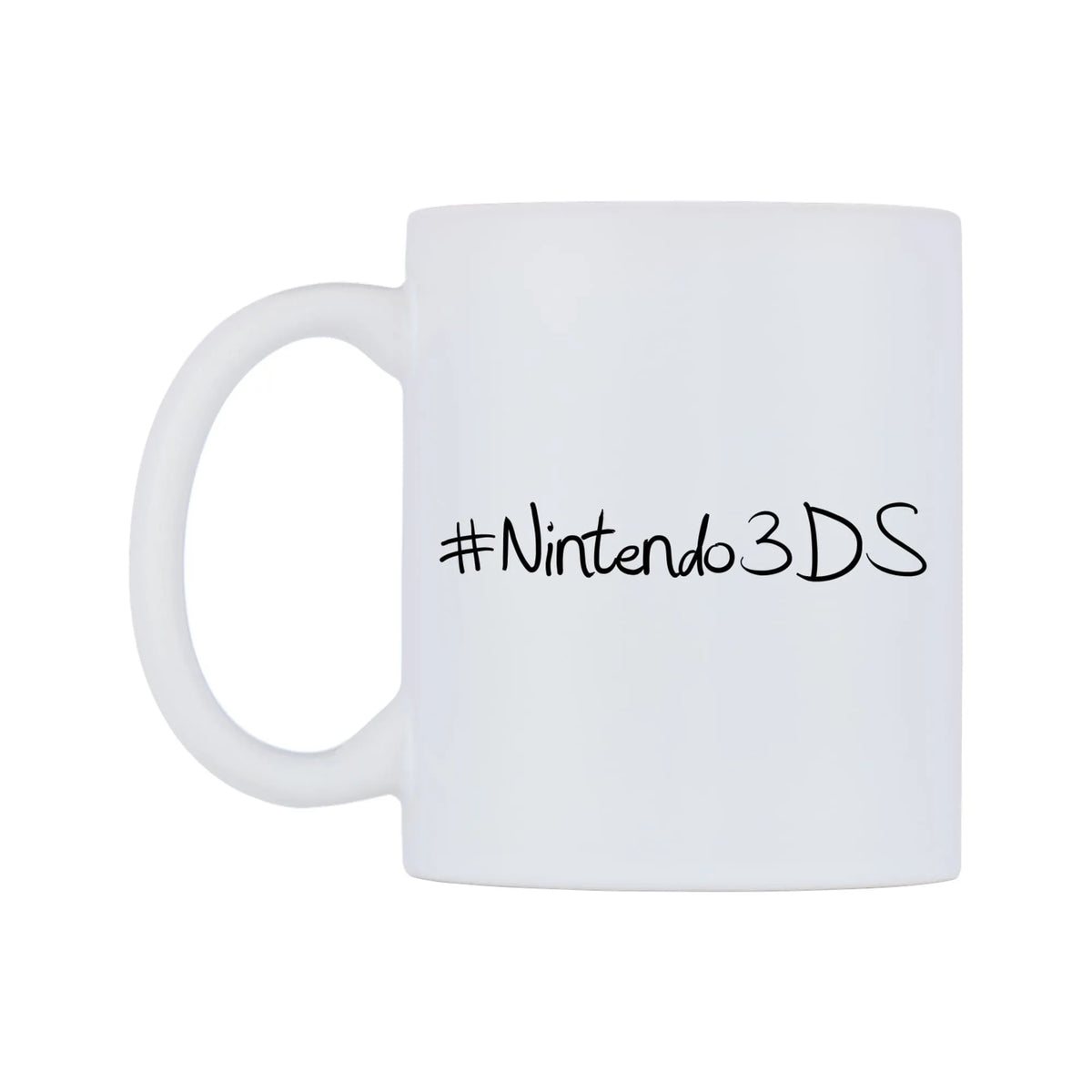 Nintendo3DS Mug — mug, right side, on a white background