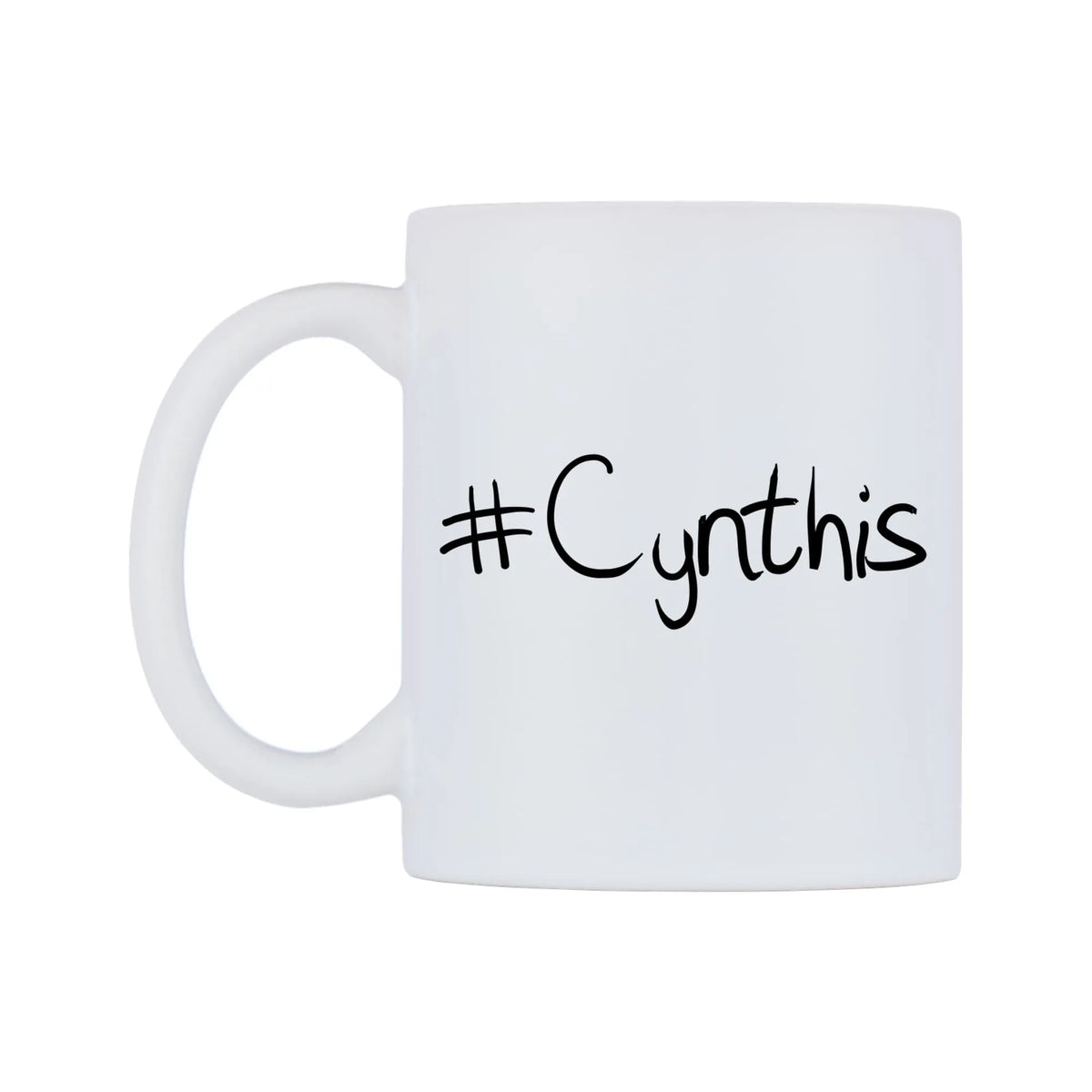 Cynthis Mug — mug, right side, on a white background