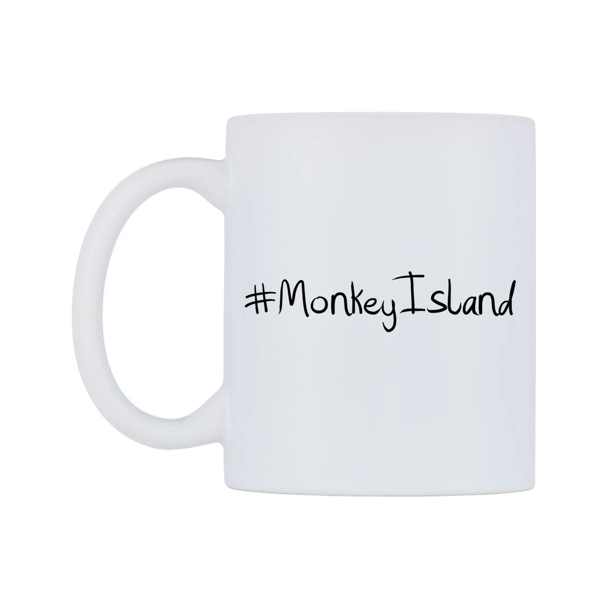 MonkeyIsland Mug — mug, right side, on a white background