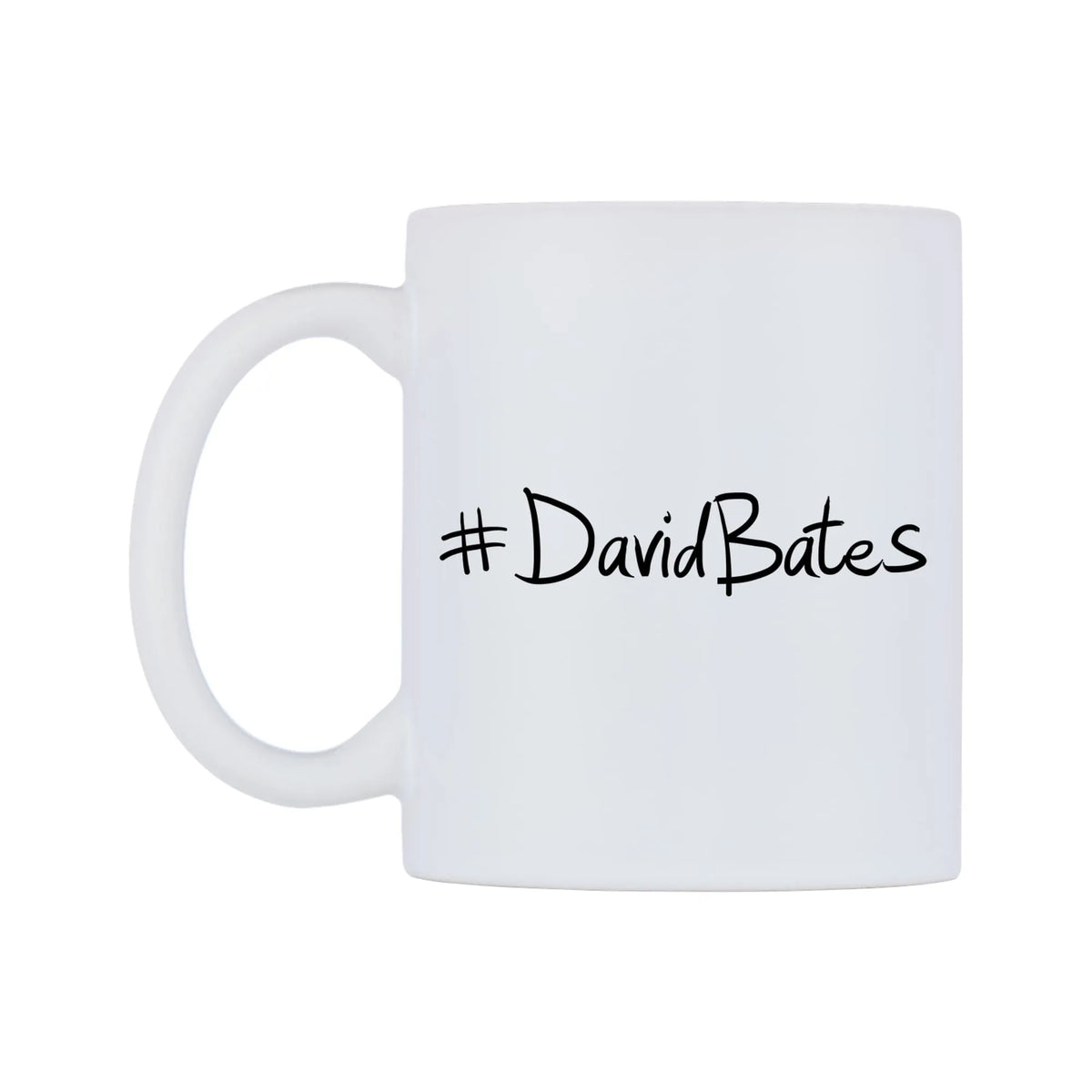 DavidBates Mug — mug, right side, on a white background