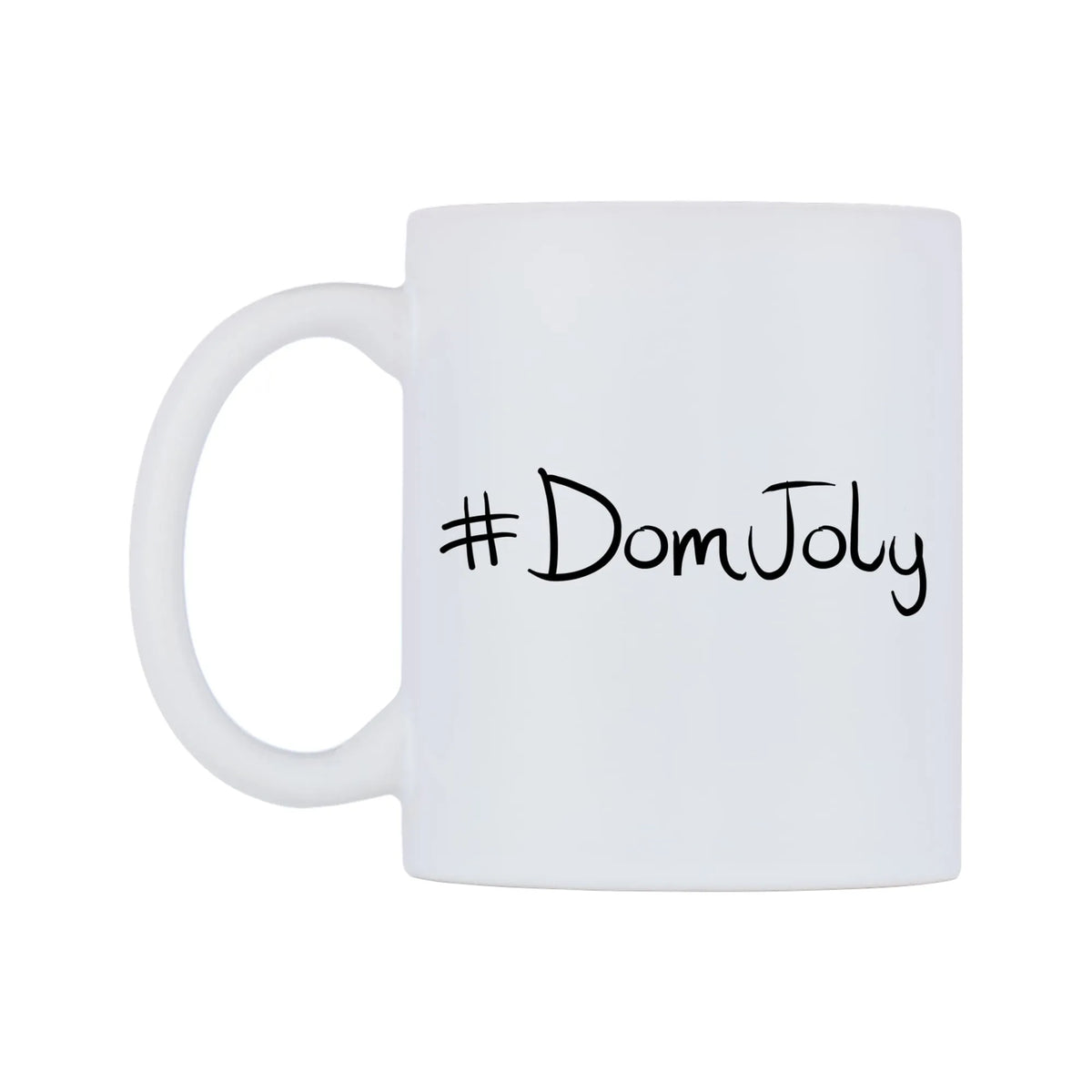 DomJoly Mug — mug, right side, on a white background