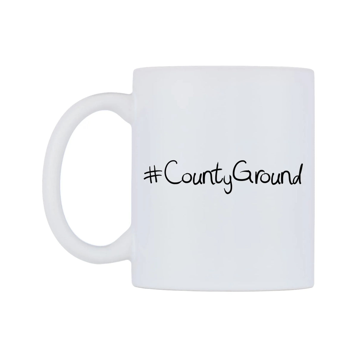 CountyGround Mug — mug, right side, on a white background