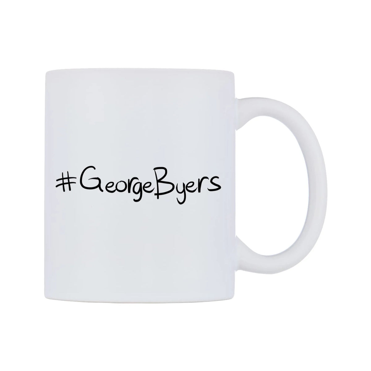 GeorgeByers Mug — mug, left side, on a white background