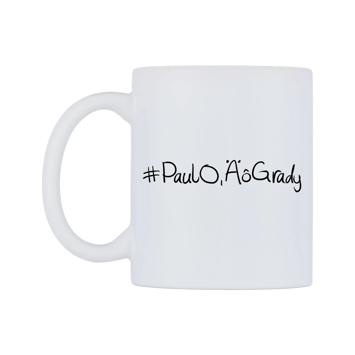PaulO’Grady Mug — mug, right side, on a white background