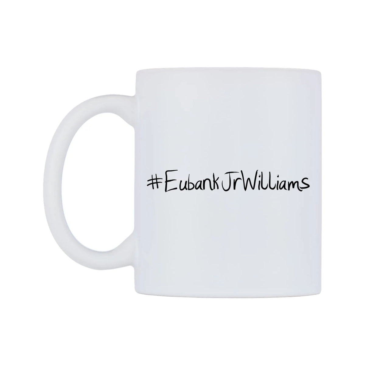 EubankJrWilliams Mug — mug, right side, on a white background