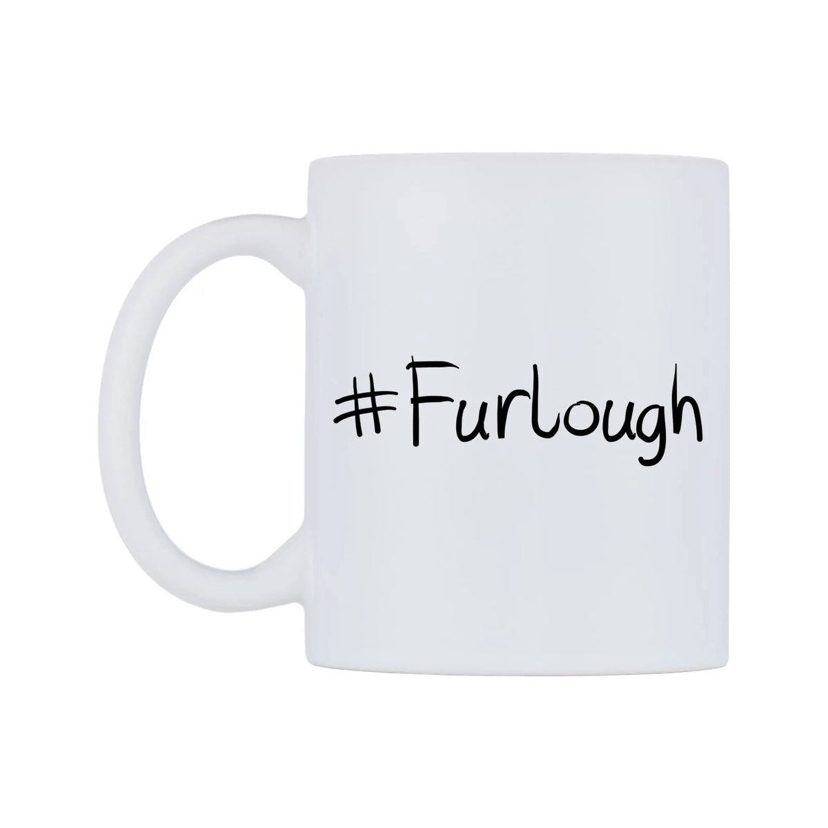 Furlough Mug — mug, right side, on a white background