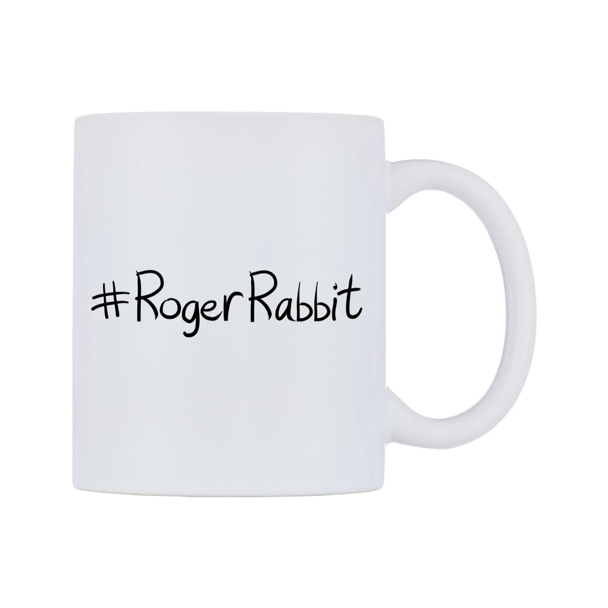 RogerRabbit Mug — mug, left side, on a white background