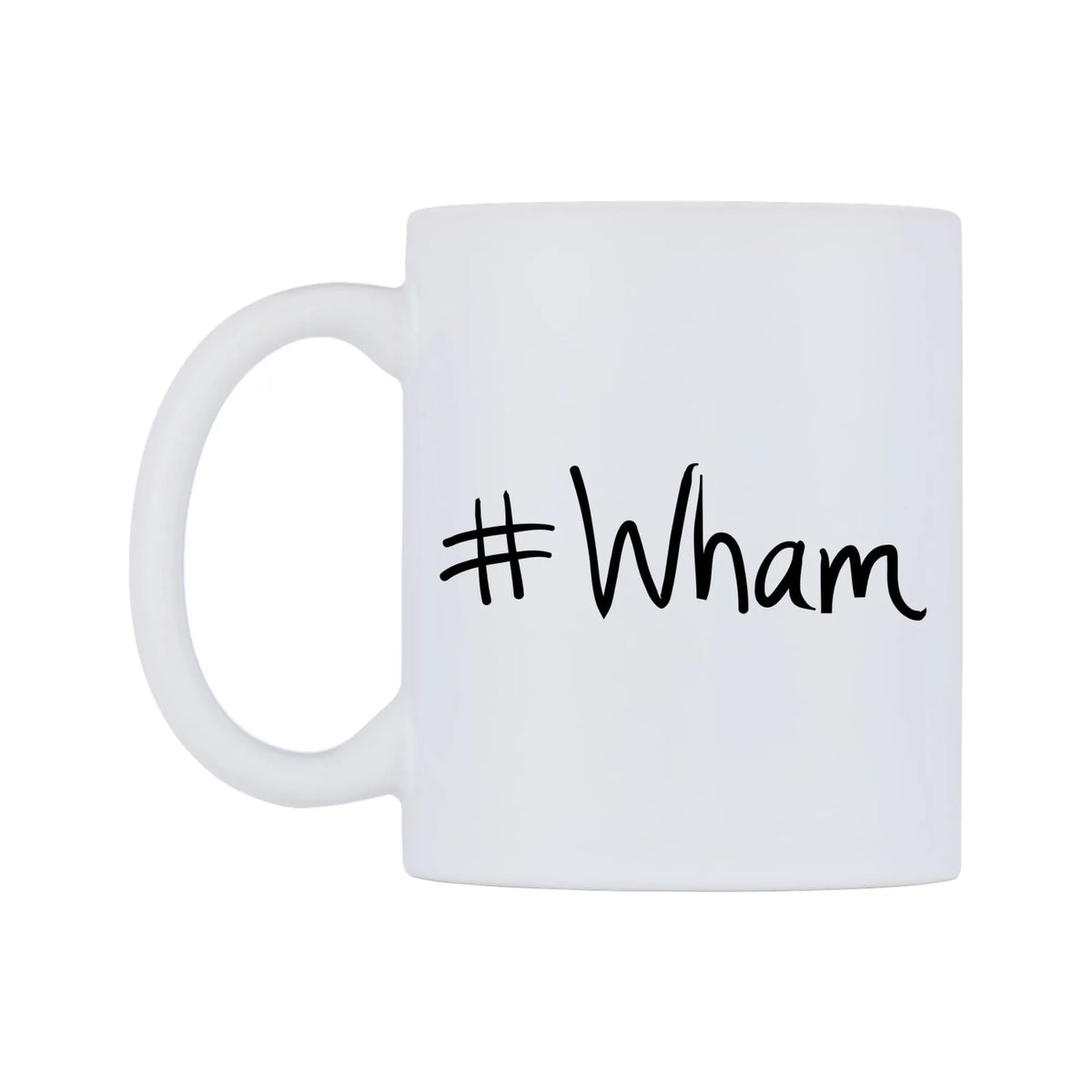 Wham Mug — mug, right side, on a white background