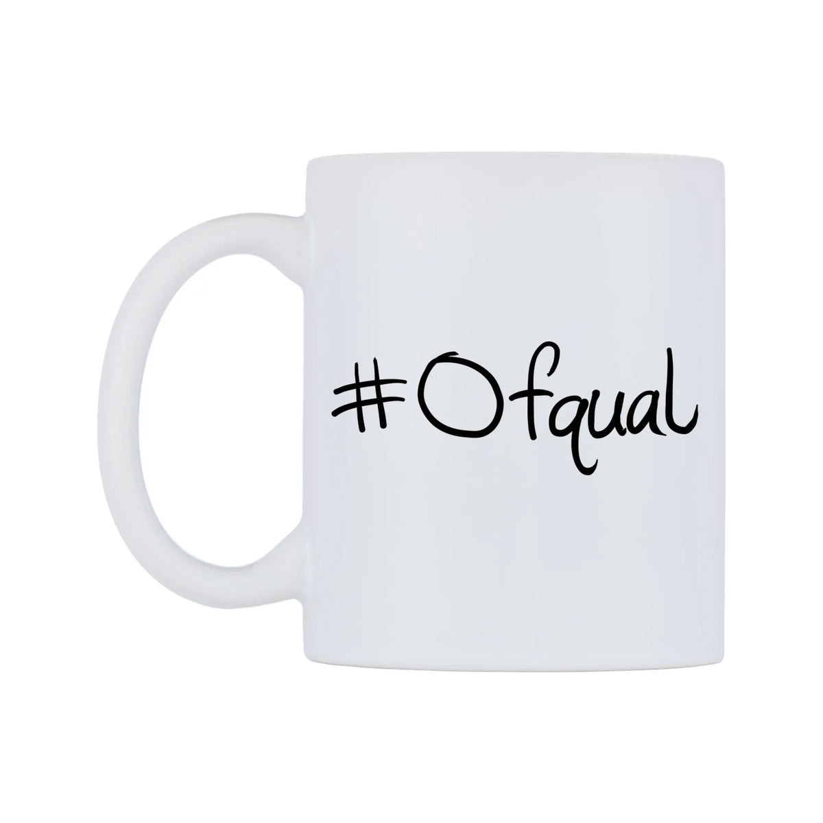 Ofqual Mug — mug, right side, on a white background